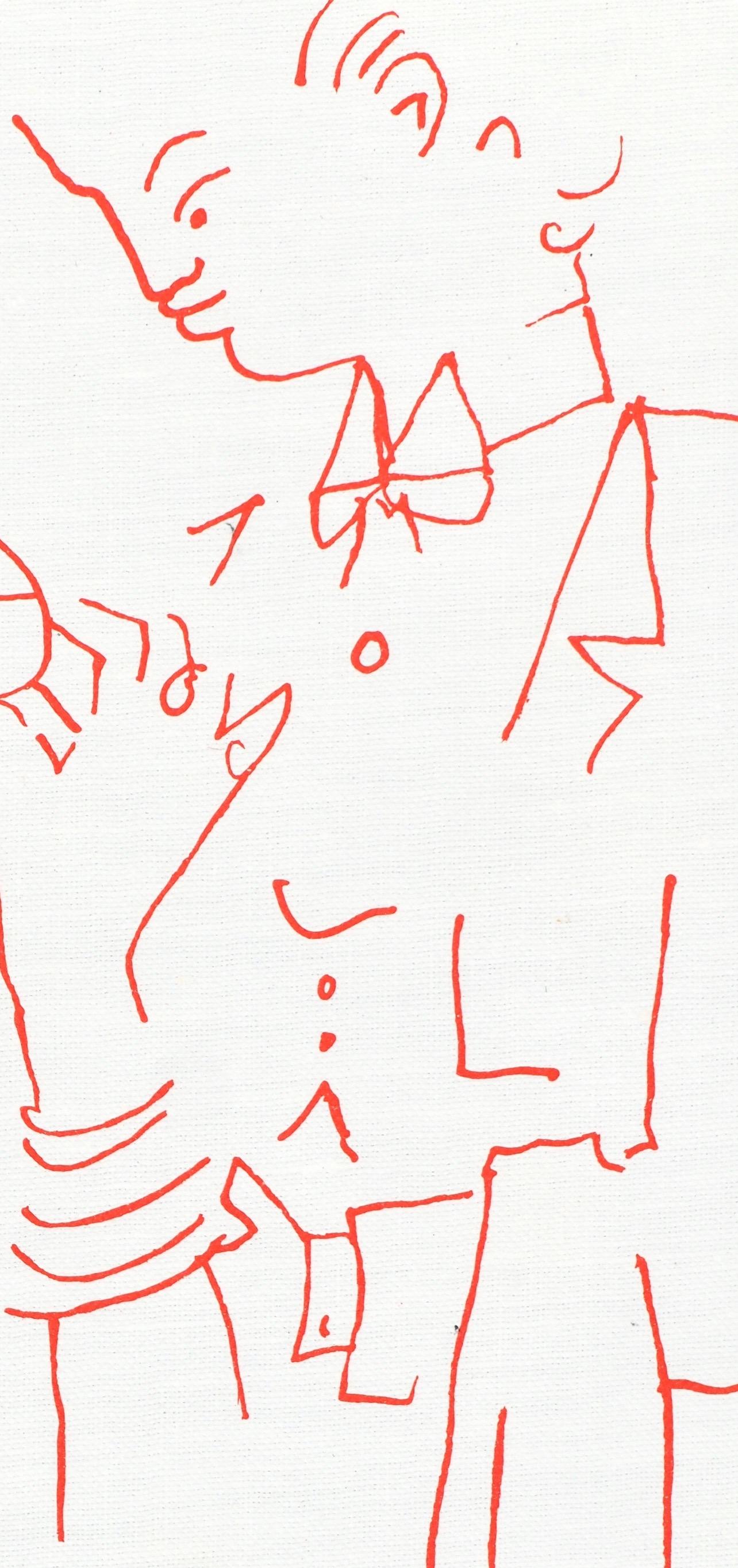 Jean Cocteau, Untitled, from Recipes for a Friend, 1964 in vendita 2