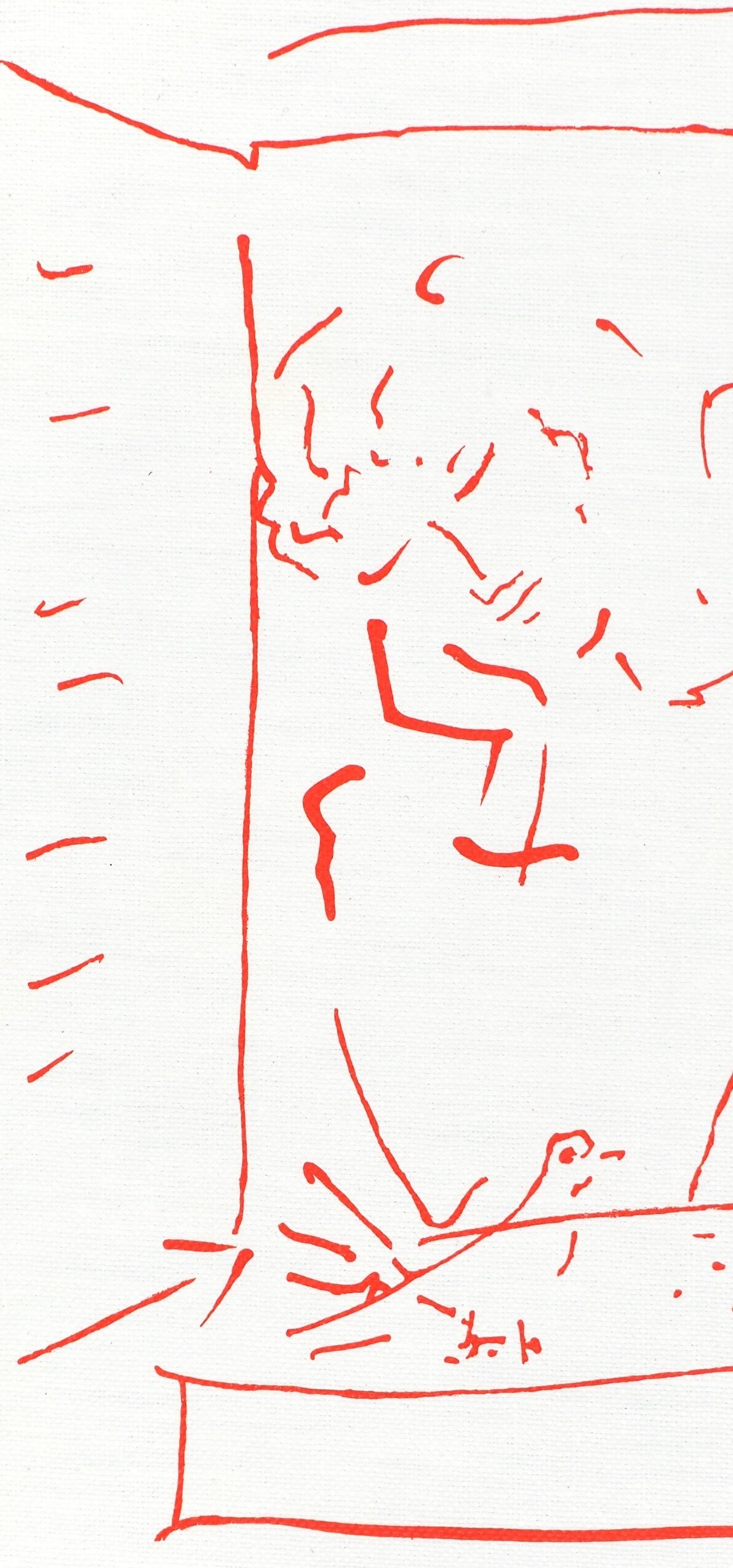 Jean Cocteau, Untitled, from Recipes for a Friend, 1964 in vendita 2