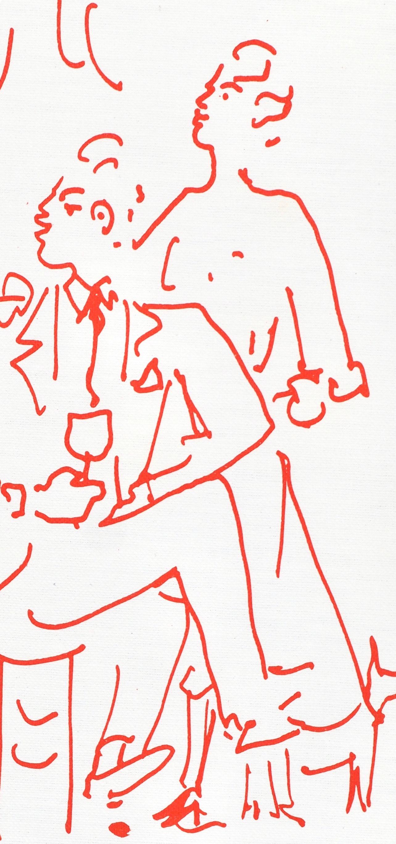 Jean Cocteau, Untitled, from Recipes for a Friend, 1964 en venta 2