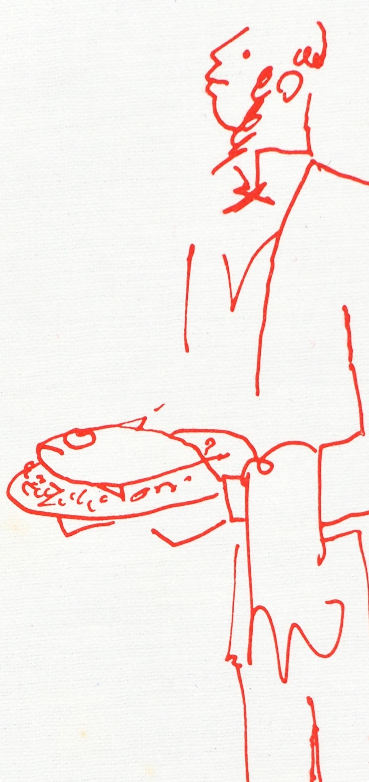 Jean Cocteau, Sin título, de Recetas para un amigo, 1964 en venta 3