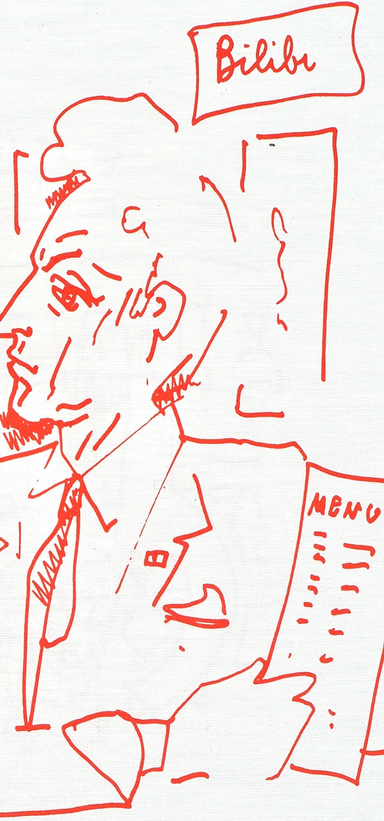 Jean Cocteau, Sin título, de Recetas para un amigo, 1964 en venta 3