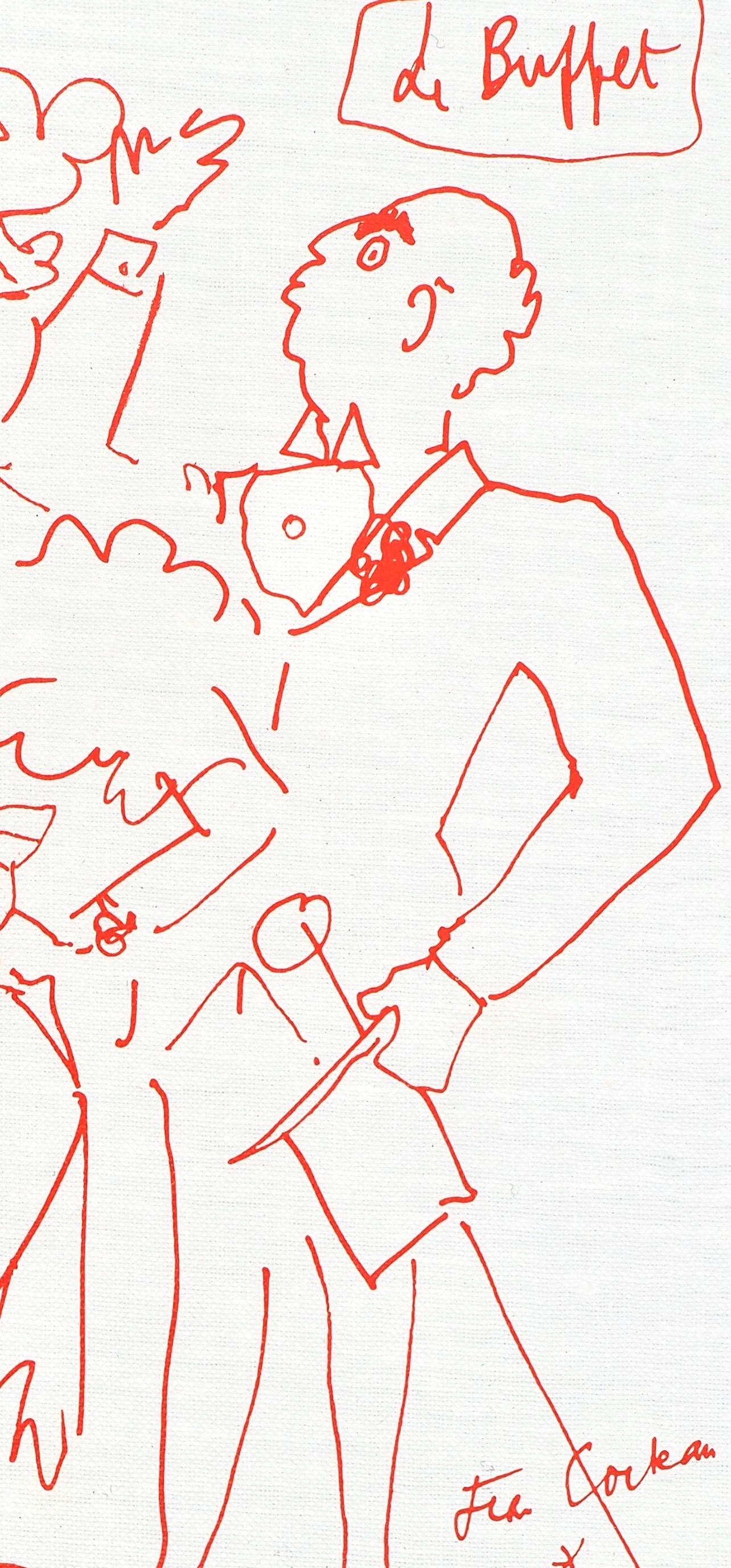 Jean Cocteau, Untitled, from Recipes for a Friend, 1964 For Sale 3