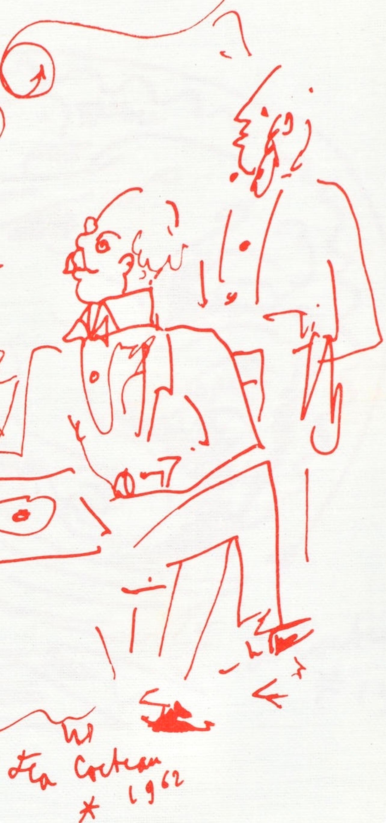 Jean Cocteau, Untitled, from Recipes for a Friend, 1964 For Sale 3