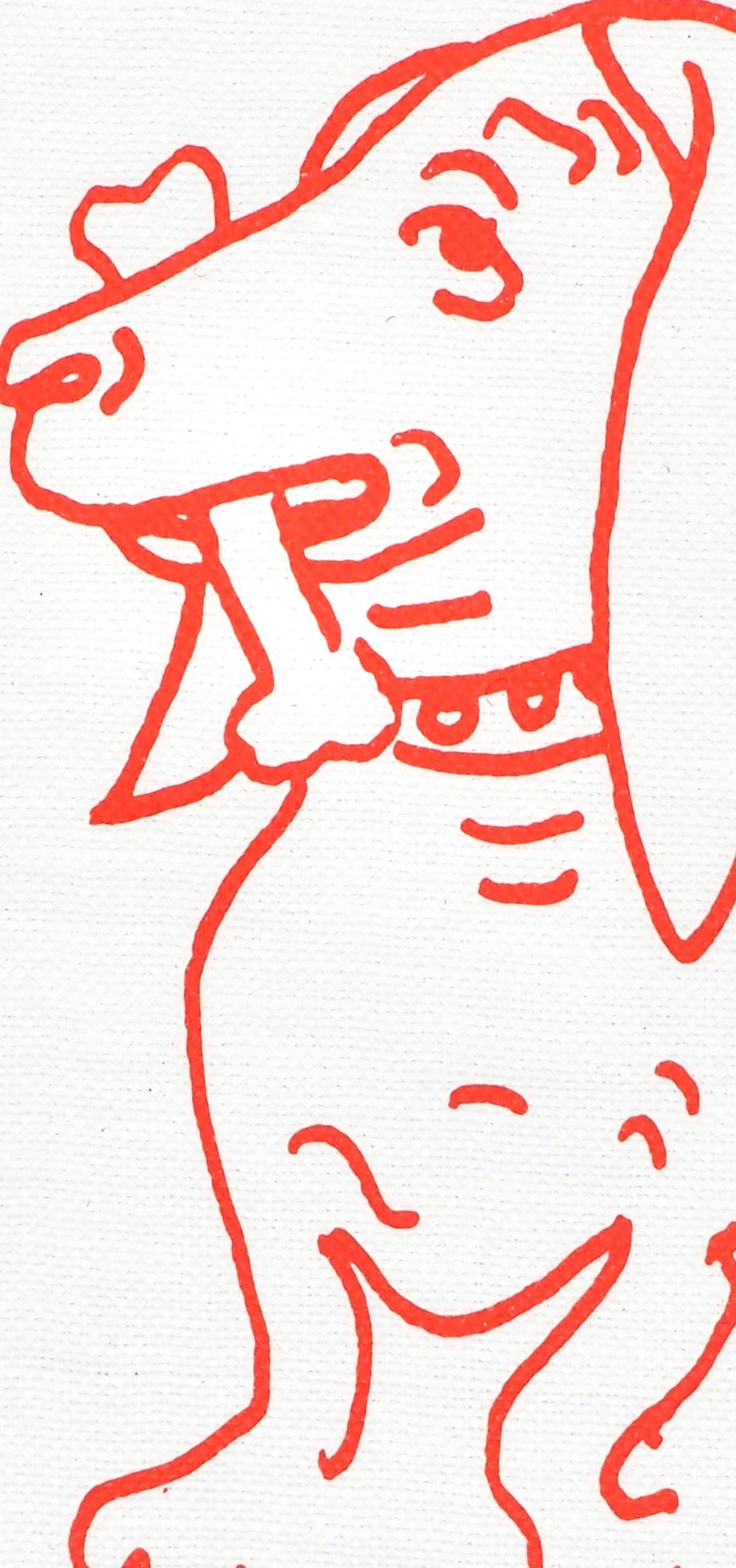 Jean Cocteau, Sans titre, extrait de Recettes pour un ami, 1964 en vente 3