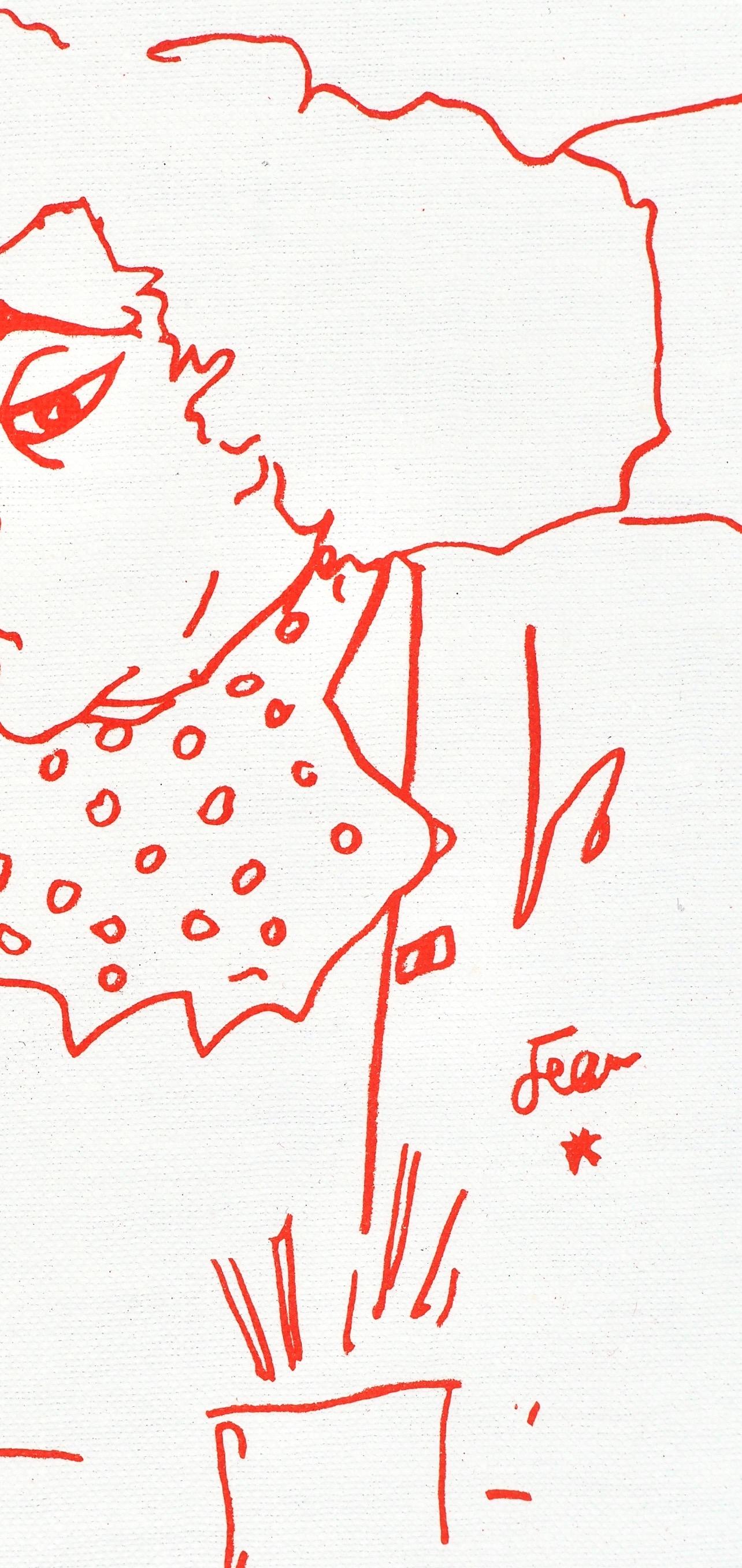 Jean Cocteau, Untitled, from Recipes for a Friend, 1964 en venta 3