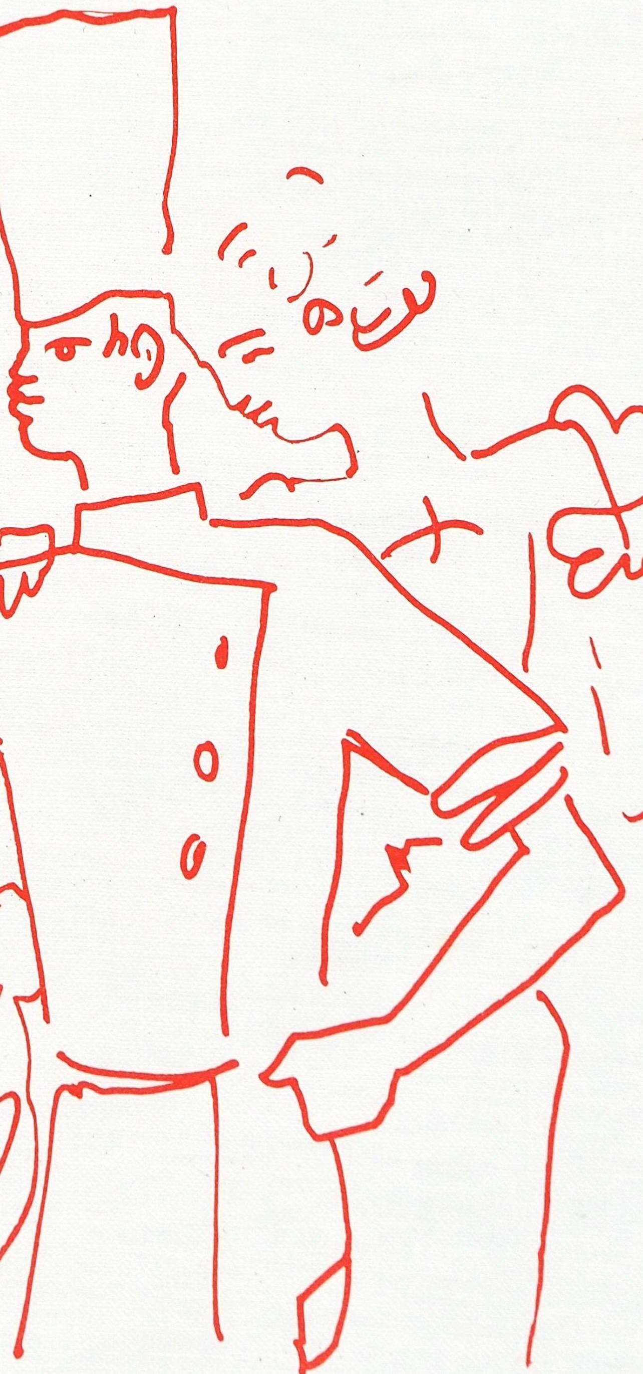 Jean Cocteau, Untitled, from Recipes for a Friend, 1964 For Sale 3