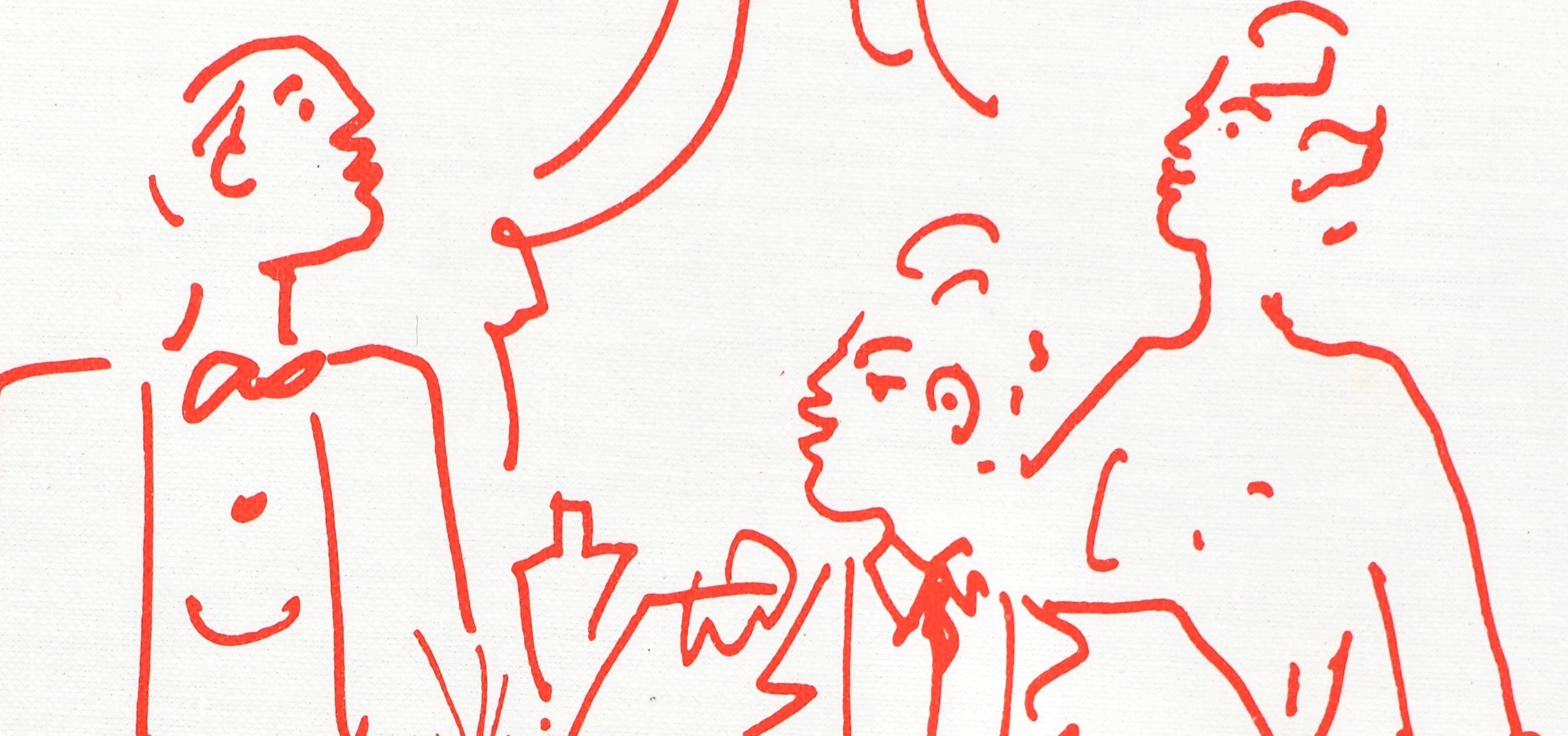 Jean Cocteau, Untitled, from Recipes for a Friend, 1964 en venta 3