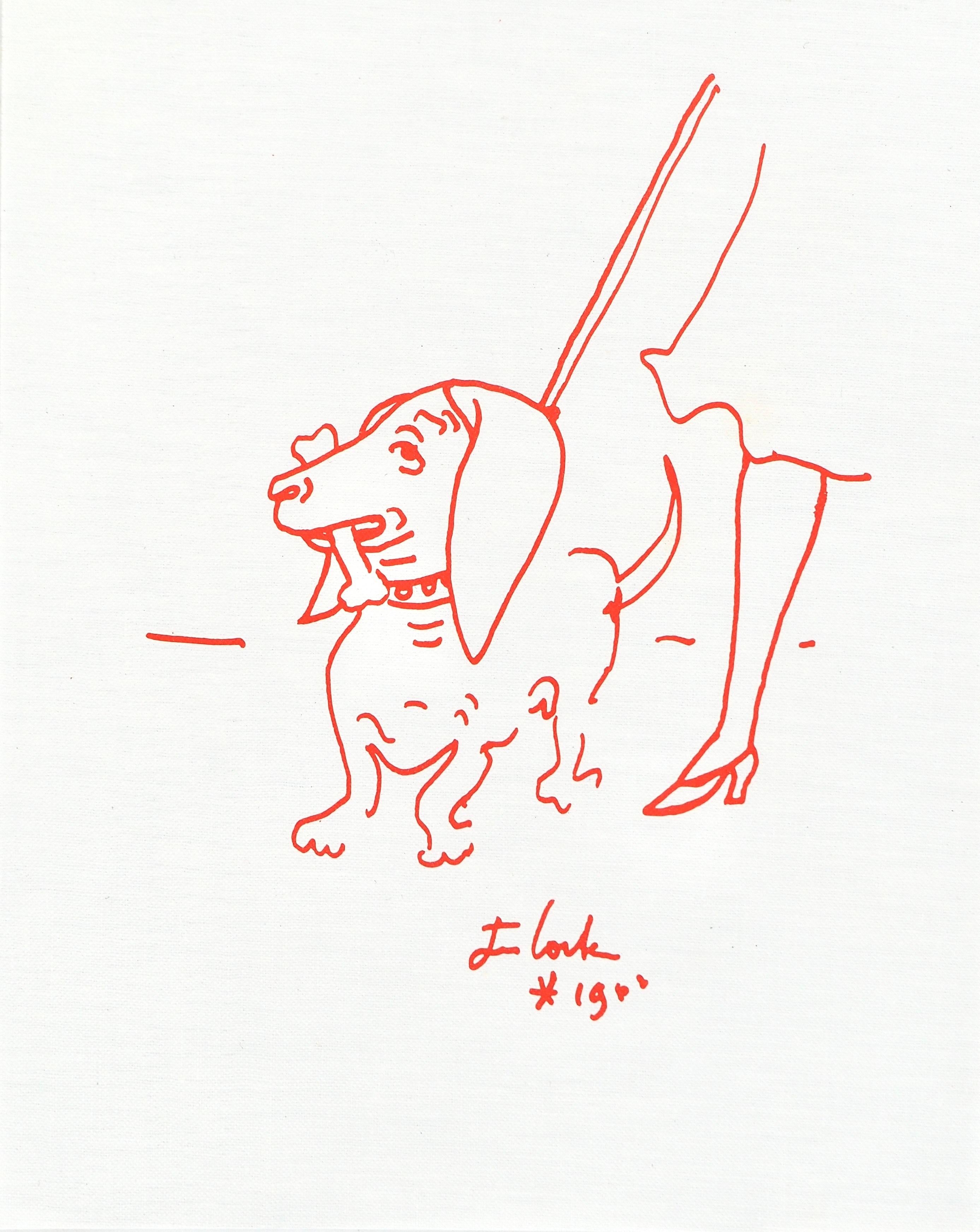 Jean Cocteau, Sans titre, extrait de Recettes pour un ami, 1964 en vente 4