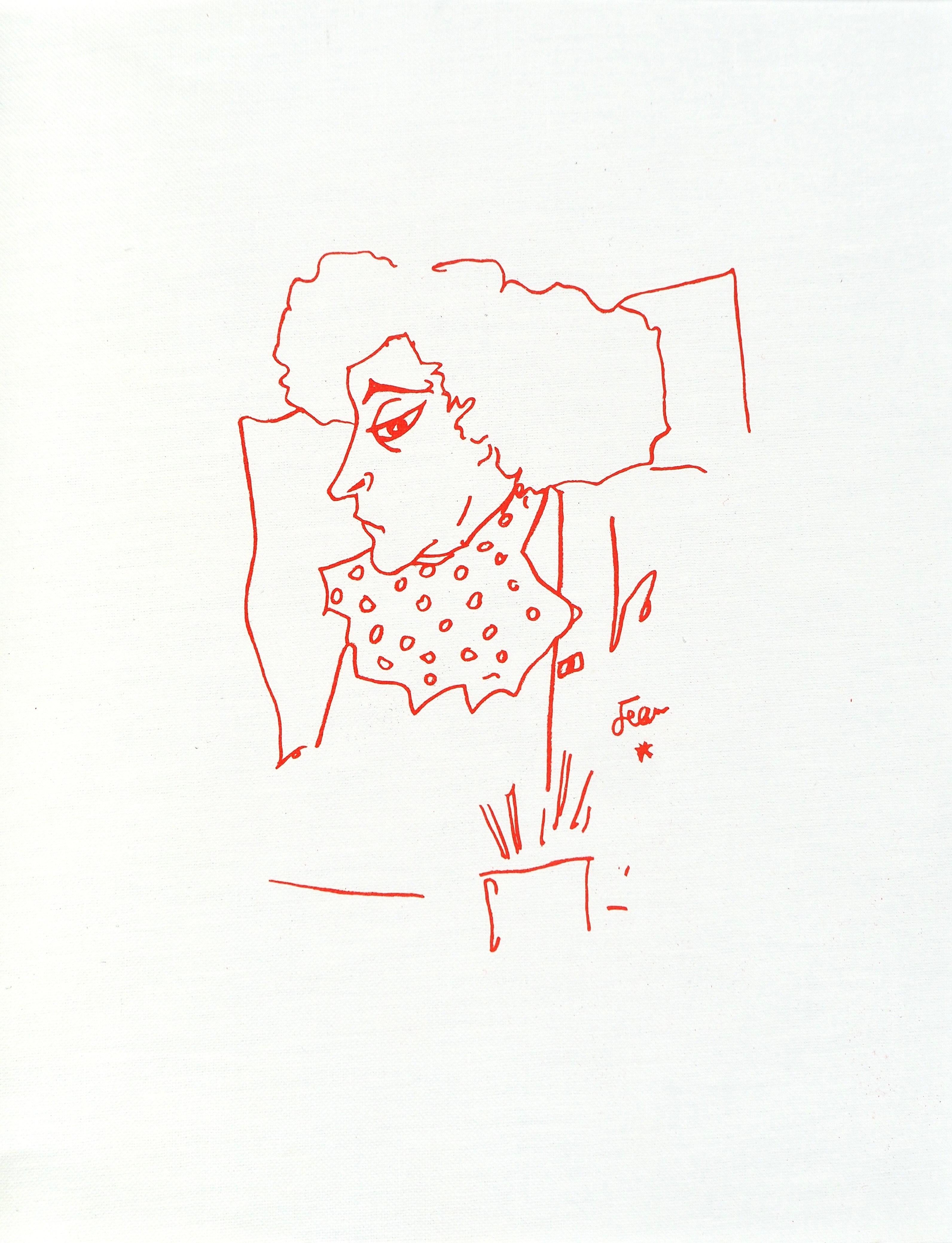 Jean Cocteau, Untitled, from Recipes for a Friend, 1964 en venta 4