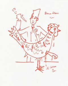 Jean Cocteau, Sin título, de Recetas para un amigo, 1964