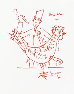 Jean Cocteau, Untitled, from Recipes for a Friend, 1964