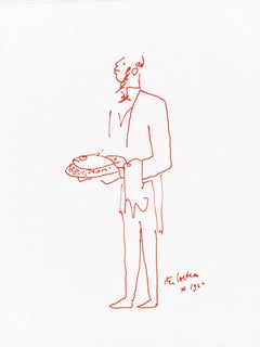 Jean Cocteau, Untitled, from Recipes for a Friend, 1964