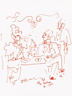 Jean Cocteau, Untitled, from Recipes for a Friend, 1964