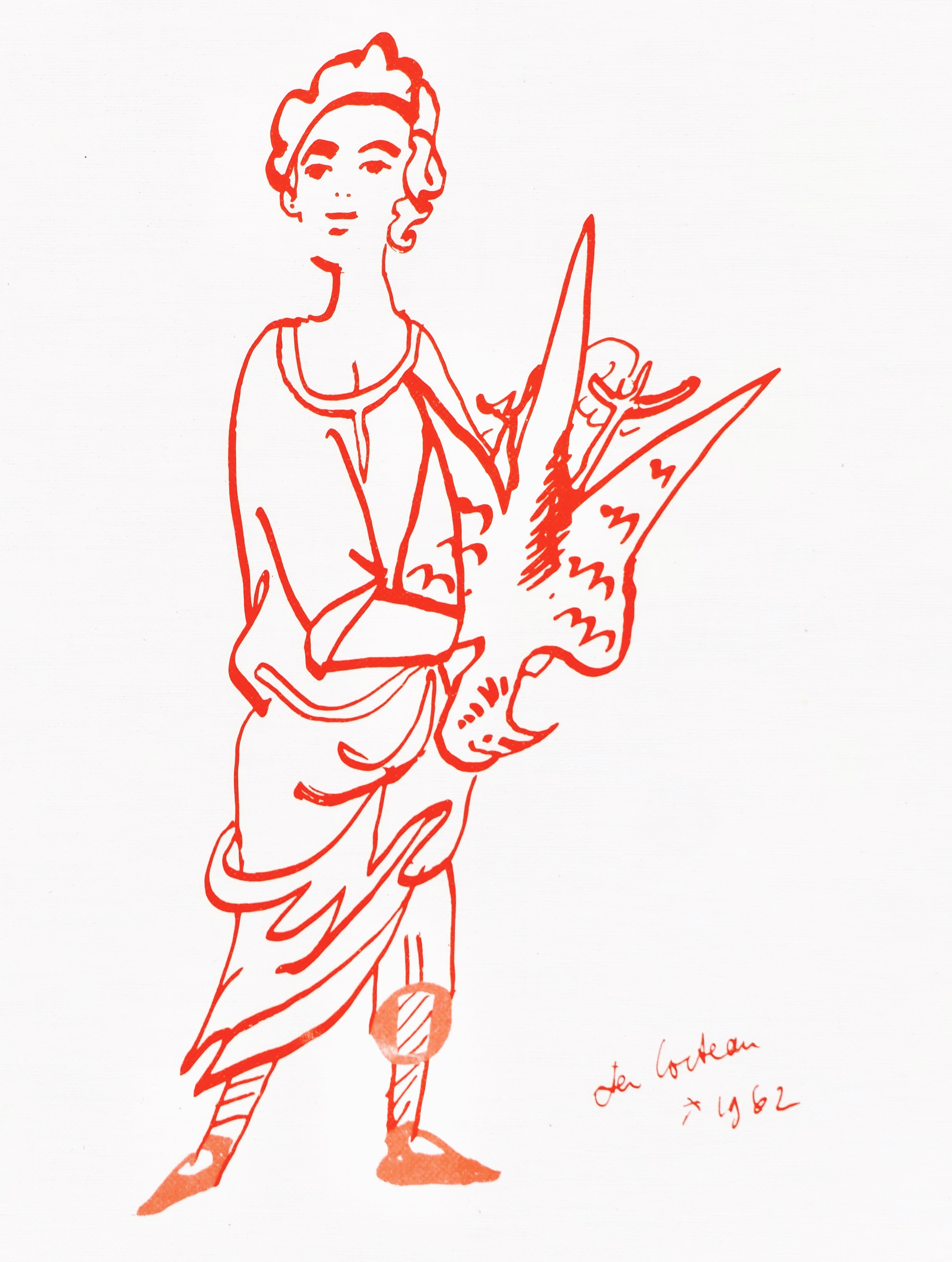 Jean Cocteau, Untitled, from Recipes for a Friend, 1964