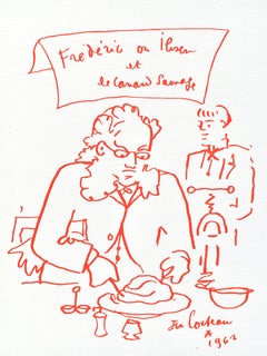 Jean Cocteau, Untitled, from Recipes for a Friend, 1964