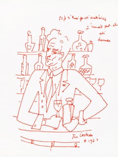 Jean Cocteau, Untitled, from Recipes for a Friend, 1964