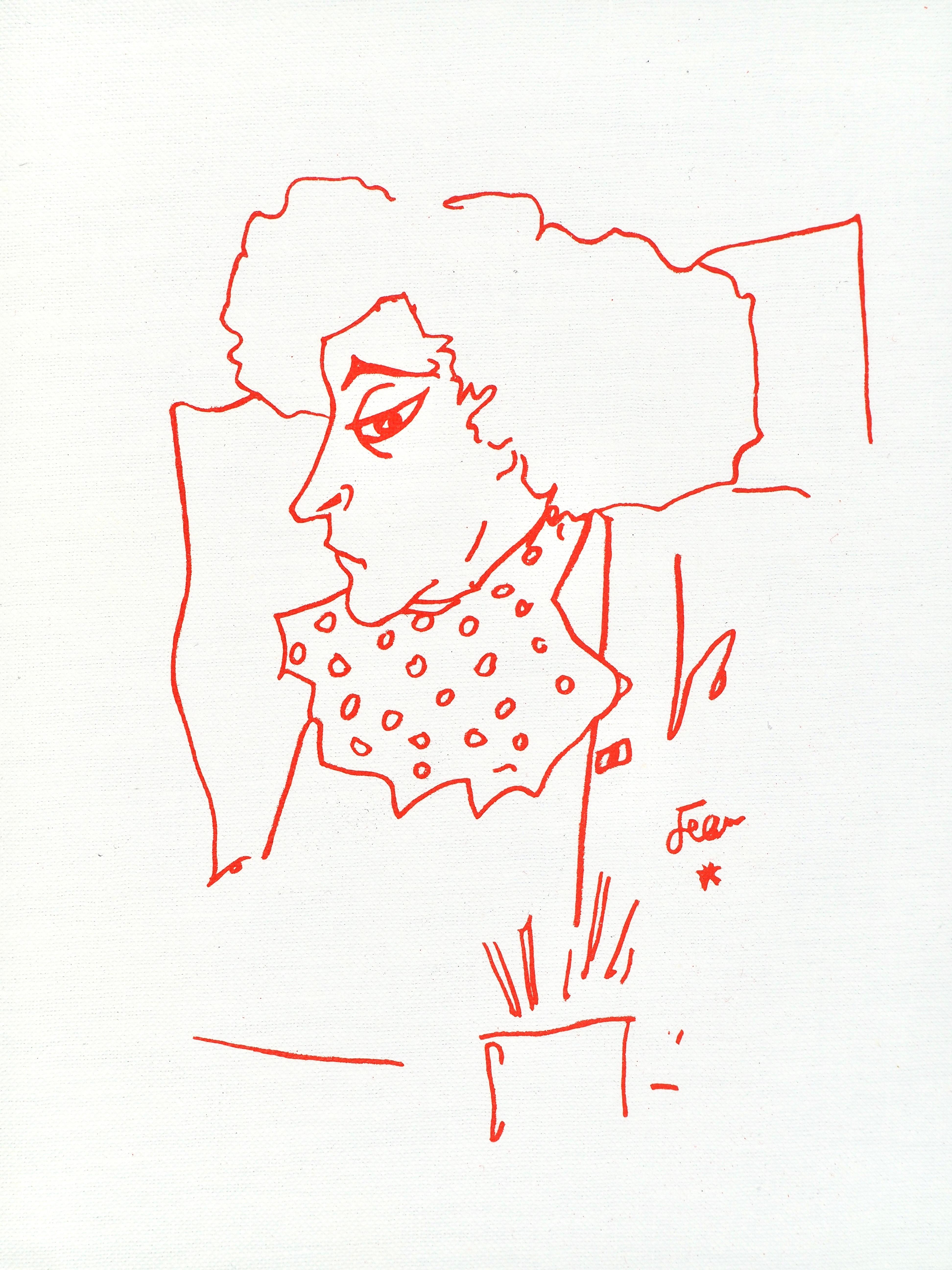 Jean Cocteau, Untitled, from Recipes for a Friend, 1964