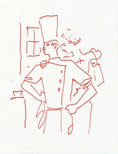 Jean Cocteau, Untitled, from Recipes for a Friend, 1964