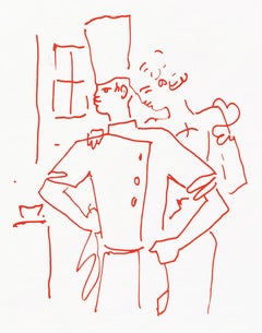 Jean Cocteau, Untitled, from Recipes for a Friend, 1964