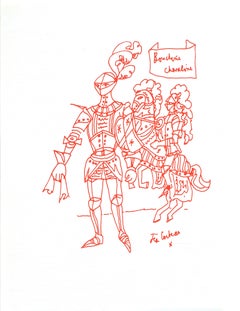 Jean Cocteau, Untitled, from Recipes for a Friend, 1964