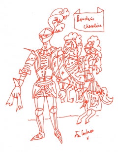 Jean Cocteau, Ohne Titel, aus Rezepte für einen Freund, 1964