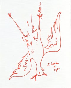 Jean Cocteau, Untitled, from Recipes for a Friend, 1964
