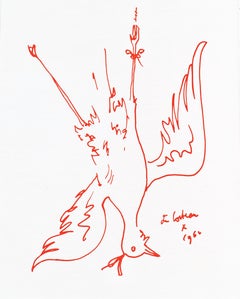 Jean Cocteau, Untitled, from Recipes for a Friend, 1964
