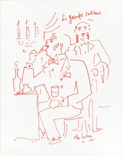 Jean Cocteau, Untitled, from Recipes for a Friend, 1964