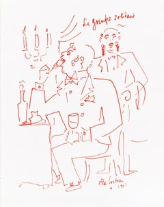 Jean Cocteau, Untitled, from Recipes for a Friend, 1964