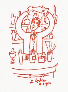 Jean Cocteau, Untitled, from Recipes for a Friend, 1964