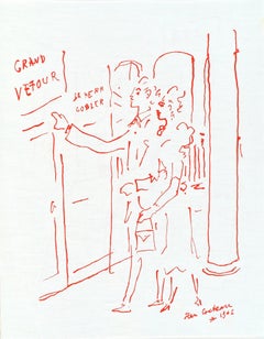 Jean Cocteau, Untitled, from Recipes for a Friend, 1964