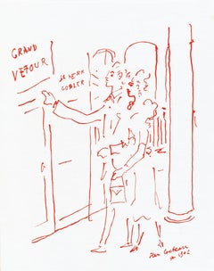 Jean Cocteau, Untitled, from Recipes for a Friend, 1964