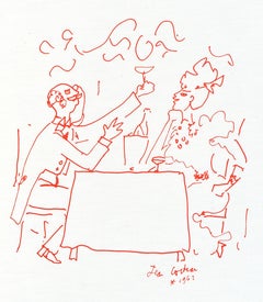 Jean Cocteau, Senza titolo, da Ricette per un amico, 1964