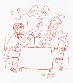 Jean Cocteau, Senza titolo, da Ricette per un amico, 1964