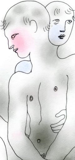 Jean Cocteau, Senza titolo, da Il libro bianco, 1930