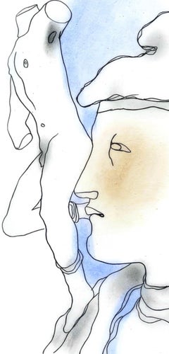 Jean Cocteau, Sans titre, extrait du Livre blanc, 1930