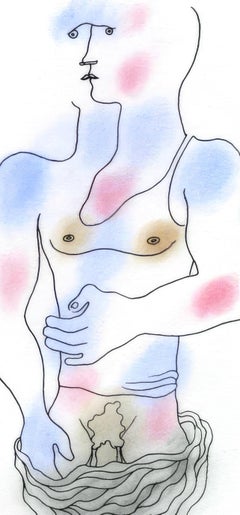 Jean Cocteau, Ohne Titel, aus Das weiße Buch, 1930