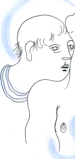 Jean Cocteau, Sans titre, extrait du Livre blanc, 1930