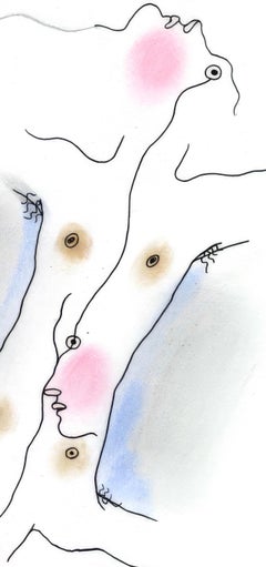 Jean Cocteau, Sans titre, extrait du Livre blanc, 1930