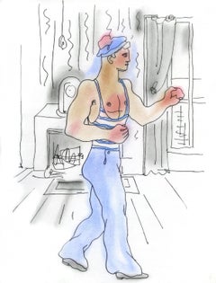 Jean Cocteau, Untitled, from The White Book, 1930