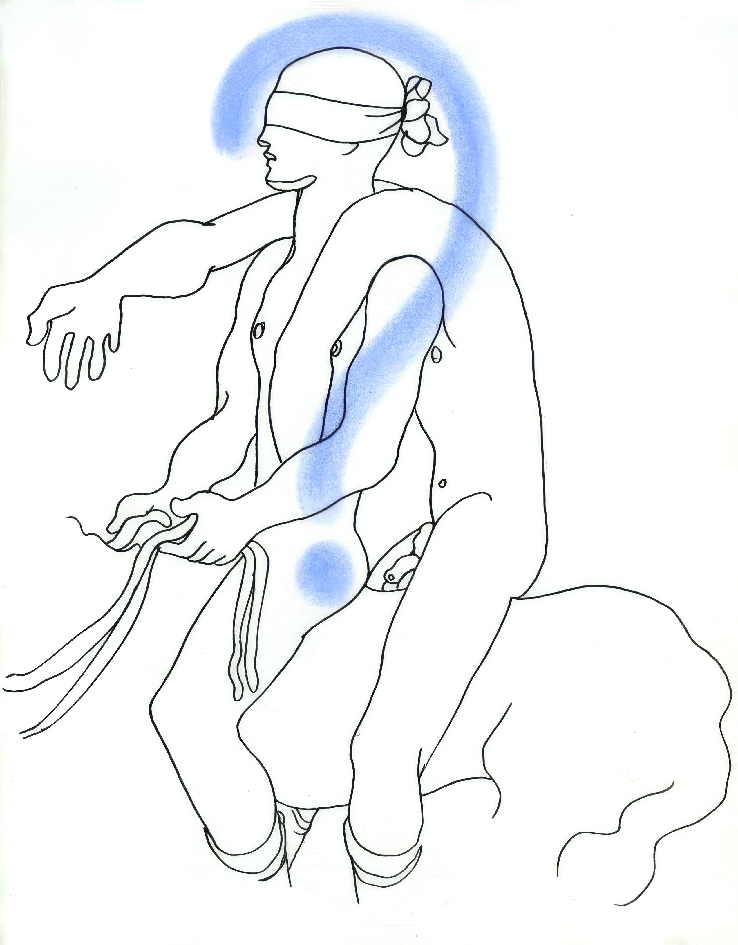 Jean Cocteau, Untitled, from The White Book, 1930