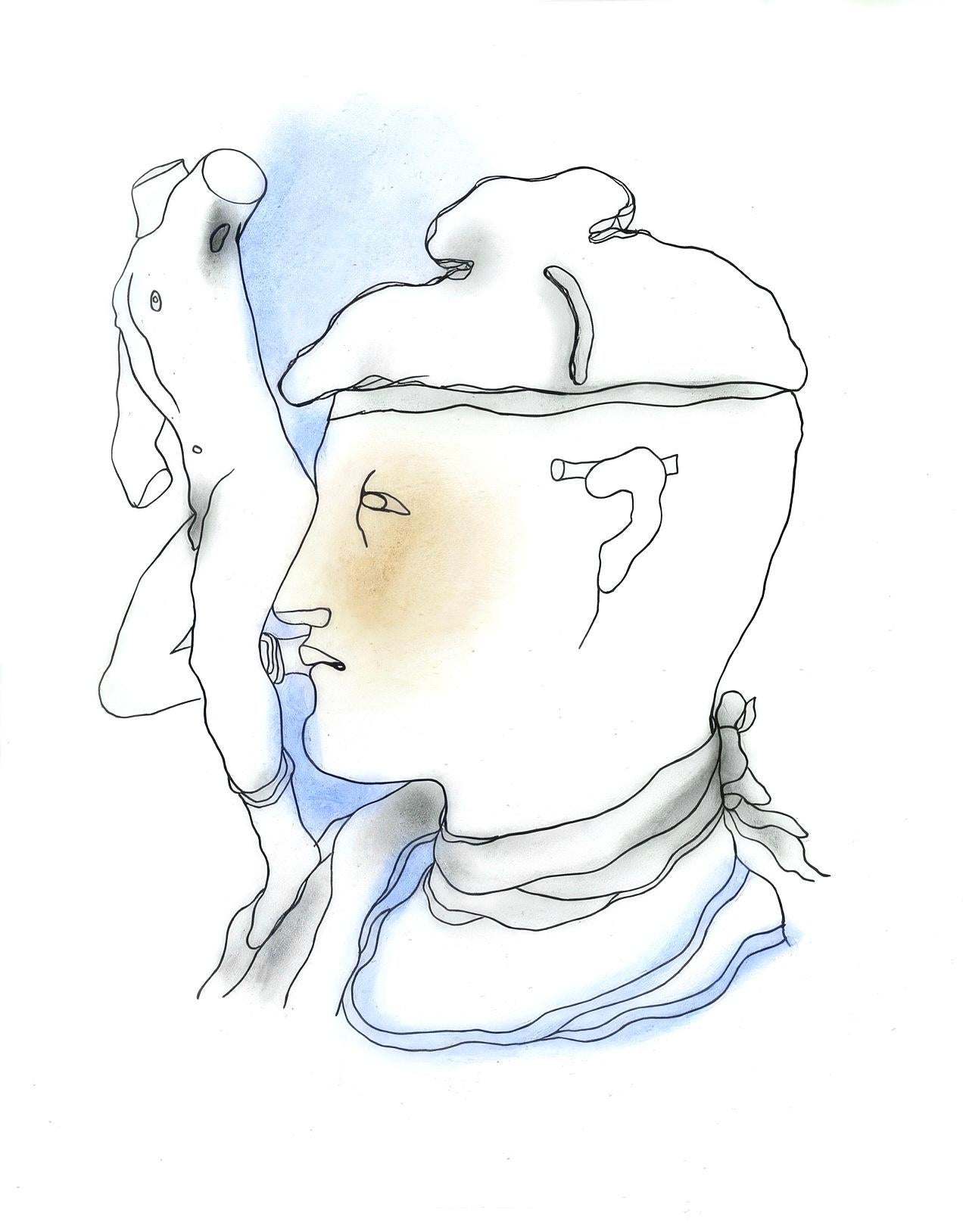 Jean Cocteau, Untitled, from The White Book, 1930