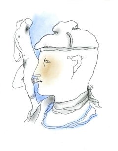 Jean Cocteau, Untitled, from The White Book, 1930