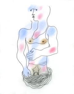 Jean Cocteau - Jean Cocteau, Untitled, from The White Book, 1930 Jean Cocteau, Untitled, from The White Book, 1930