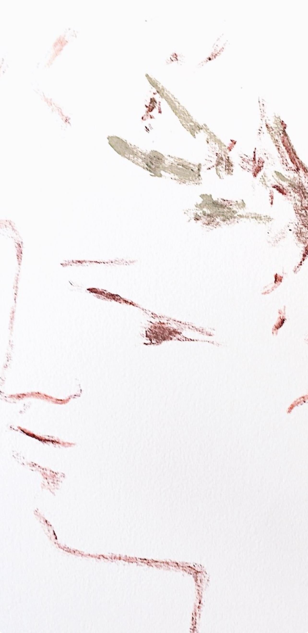 Jean Cocteau, Ohne Titel, aus Unter dem Mantel des Feuers, 1955 im Angebot 2