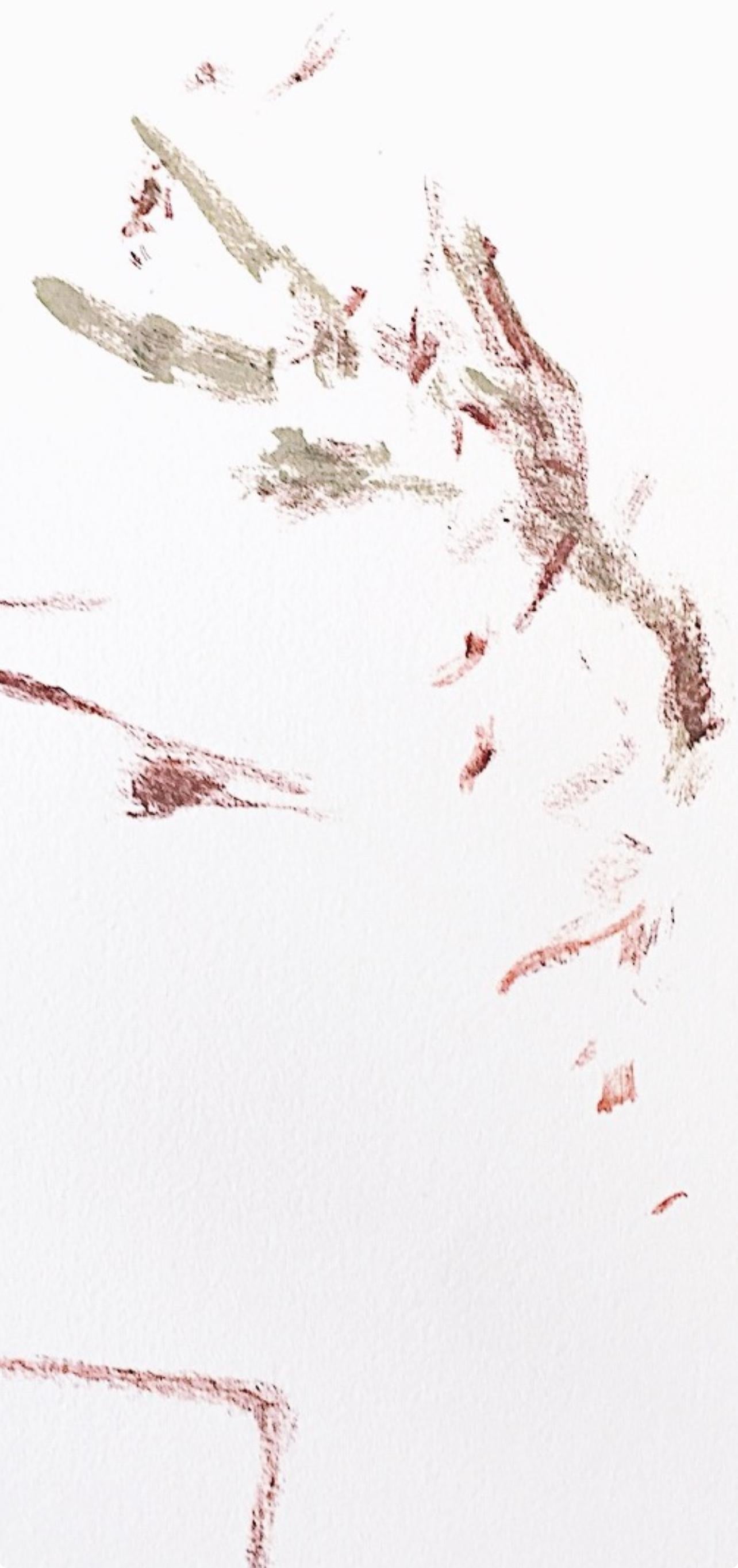 Jean Cocteau, Ohne Titel, aus Unter dem Mantel des Feuers, 1955 im Angebot 3