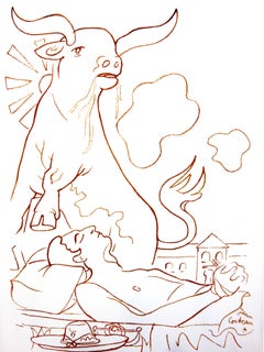 Jean Cocteau - Vision - Original Lithograph