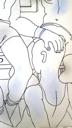 Jean Cocteau - White Book - Original Handcolored Lithograph