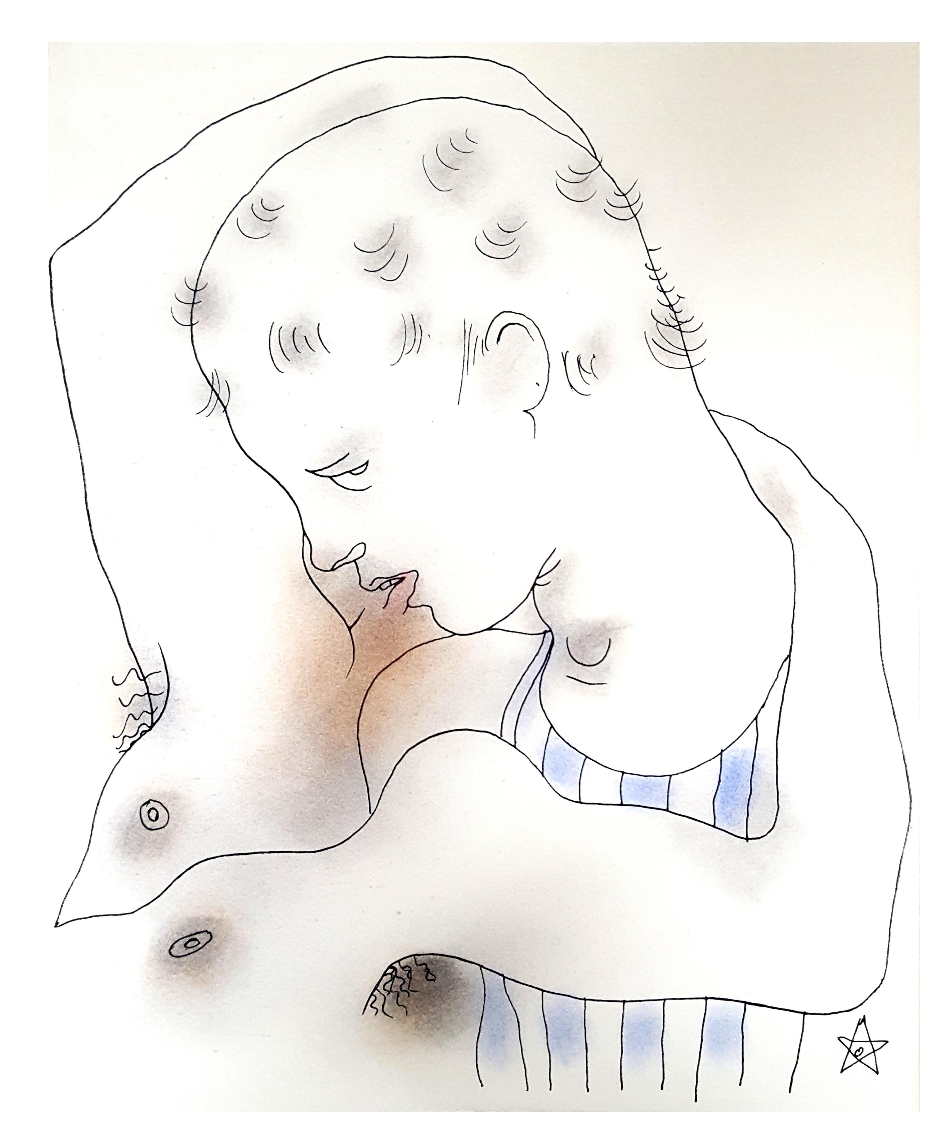 Jean Cocteau
Libro bianco - Autobiografia sulla scoperta dell'omosessualità di Cocteau. Il libro fu pubblicato per la prima volta in forma anonima e creò uno scandalo.
Litografia originale colorata a mano
Dimensioni: 28,4 x 22,8 cm
Edizione di 380