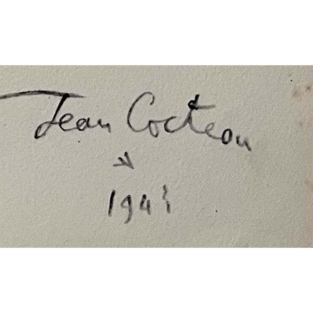 Jean Cocteau's 1943 lithograph 